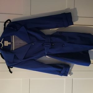 GH Bass Royal Blue Trenchcoat